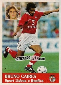 Cromo Bruno Caires - Futebol 1996-1997 - Panini