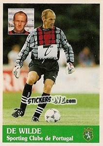 Figurina De Wilde - Futebol 1996-1997 - Panini