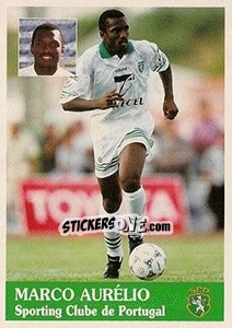 Sticker Marco Aurélio - Futebol 1996-1997 n. 35 - Panini