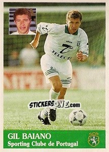 Cromo Gil Baiano - Futebol 1996-1997 - Panini
