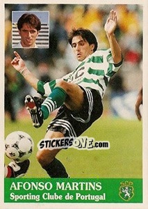 Figurina Afonso Martins - Futebol 1996-1997 - Panini
