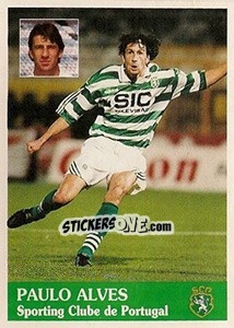 Cromo Paulo Alves - Futebol 1996-1997 - Panini
