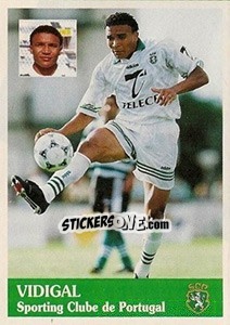 Cromo Vidigal - Futebol 1996-1997 - Panini