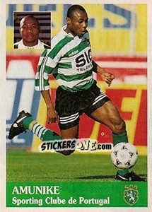 Sticker Amunike - Futebol 1996-1997 - Panini