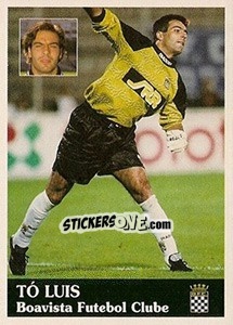 Cromo Tó Luís - Futebol 1996-1997 - Panini