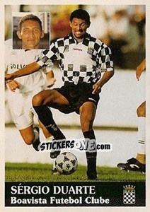Figurina Sérgio Duarte - Futebol 1996-1997 - Panini