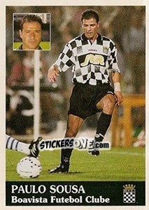 Cromo Paulo Sousa - Futebol 1996-1997 - Panini