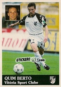 Sticker Quim Berto - Futebol 1996-1997 - Panini