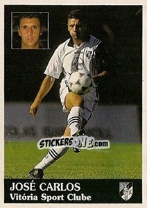 Cromo José Carlos - Futebol 1996-1997 - Panini