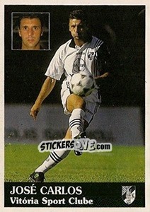 Sticker José Carlos - Futebol 1996-1997 n. 71 - Panini