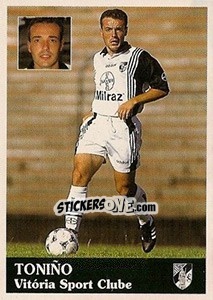 Sticker Toniño - Futebol 1996-1997 - Panini