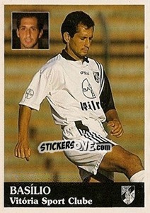 Figurina Basílio - Futebol 1996-1997 - Panini
