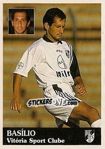 Sticker Basílio - Futebol 1996-1997 n. 75 - Panini