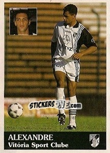 Sticker Alexandre - Futebol 1996-1997 n. 80 - Panini