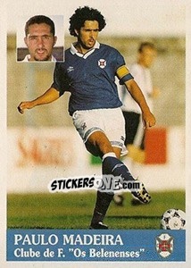 Sticker Paulo Madeira - Futebol 1996-1997 n. 85 - Panini