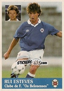 Figurina Rui Esteves - Futebol 1996-1997 - Panini