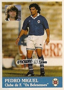 Figurina Pedro Miguel - Futebol 1996-1997 - Panini