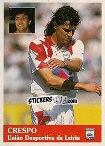 Sticker Crespo - Futebol 1996-1997 n. 112 - Panini