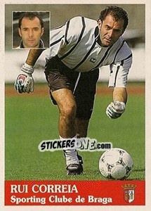 Cromo Rui Correia - Futebol 1996-1997 - Panini