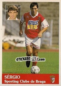 Figurina Sérgio - Futebol 1996-1997 - Panini