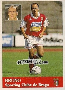 Cromo Bruno - Futebol 1996-1997 - Panini