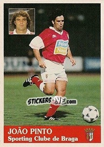 Sticker João Pinto - Futebol 1996-1997 - Panini