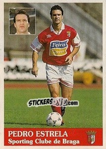 Sticker Pedro Estrela - Futebol 1996-1997 n. 126 - Panini