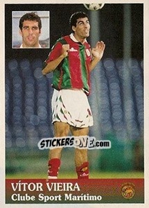 Sticker Vítor Vieira - Futebol 1996-1997 - Panini