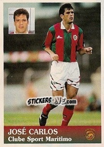 Cromo José Carlos - Futebol 1996-1997 - Panini