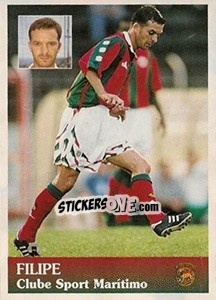 Figurina Filipe - Futebol 1996-1997 - Panini