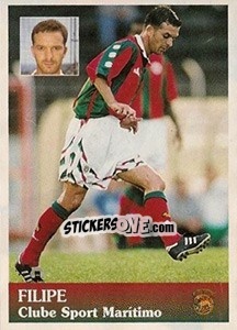 Sticker Filipe - Futebol 1996-1997 n. 143 - Panini