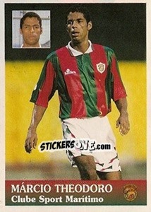 Cromo Márcio Theodoro - Futebol 1996-1997 - Panini