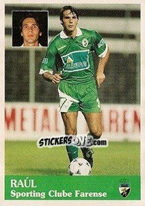 Sticker Raúl - Futebol 1996-1997 - Panini