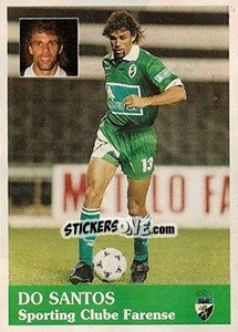 Sticker Do Santos - Futebol 1996-1997 - Panini