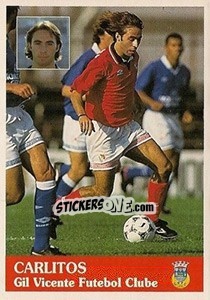 Sticker Carlitos - Futebol 1996-1997 n. 163 - Panini