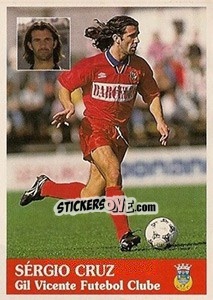 Sticker Sérgio Cruz - Futebol 1996-1997 n. 166 - Panini