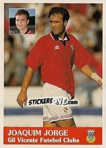Sticker Joaquim Jorge - Futebol 1996-1997 n. 168 - Panini