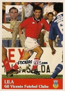 Cromo Lila - Futebol 1996-1997 - Panini
