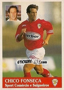 Sticker Chico Fonseca - Futebol 1996-1997 n. 182 - Panini
