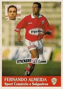 Sticker Fernando Almeida - Futebol 1996-1997 n. 183 - Panini