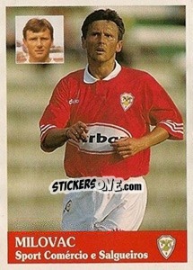 Sticker Milovac - Futebol 1996-1997 - Panini