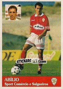 Sticker Abílio - Futebol 1996-1997 n. 188 - Panini