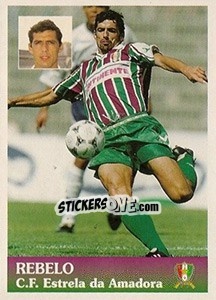 Cromo Rebelo - Futebol 1996-1997 - Panini