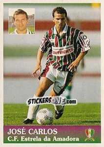 Cromo José Carlos - Futebol 1996-1997 - Panini