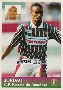 Sticker Jordão - Futebol 1996-1997 - Panini