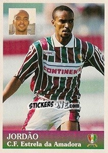 Cromo Jordão - Futebol 1996-1997 - Panini