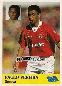 Sticker Paulo Pereira - Futebol 1996-1997 - Panini