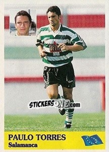 Sticker Paulo Torres - Futebol 1996-1997 n. 220 - Panini