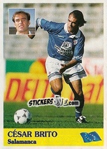 Sticker César Brito - Futebol 1996-1997 - Panini