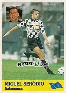 Figurina Miguel Seródio - Futebol 1996-1997 - Panini